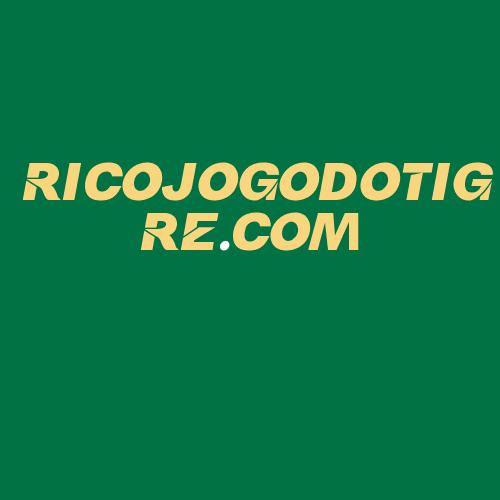 Logo da RICOJOGODOTIGRE